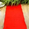 Decorator's Warehouse 8" x 9' Table Runner on a Roll Red > Christmas Textiles|Christmas Sale