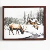 Decorator's Warehouse 15" x 19" Woodland Scene Wood Wall Art > Winter Woodland|Christmas Decor