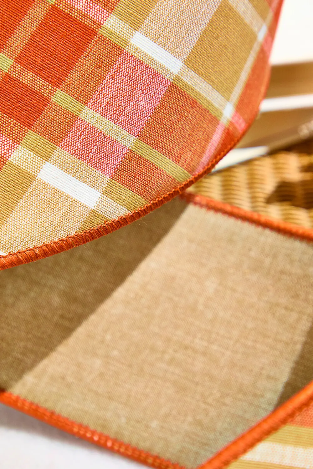 Decorator's Warehouse 4" x 5 Yard Harvest Fall Plaid Ribbon > Fall Decor|Christmas Ribbon