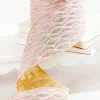 Decorator's Warehouse 4" x 5 Yard Pink Chadwick Dupioni Back Ribbon > Santa'S Sweet Shoppe|Christmas Ribbon
