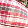 Decorator's Warehouse 4”x 10 Yard Red/Black/White Plaid Ribbon > Kristin'S Picks|Christmas Ribbon