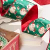 Decorator's Warehouse 4" x 10 Yard Retro Jolly Old Saint Nick Ribbon > North Pole Party|Christmas Decor
