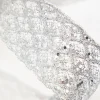 Decorator's Warehouse 2.5" x 10 Yard Silver Wired Ribbon > Christmas Ribbon|Valentine'S Ribbon
