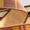 Decorator's Warehouse 2.5" x 5 Yards Plaid Fall Ribbon > Fall Decor|Fall Decor