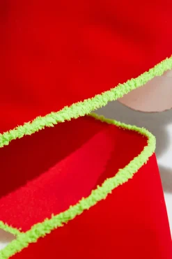 Decorator's Warehouse 4" x 10 Yards Red Velvet Ribbon > Christmas Ribbon|Christmas Decor