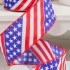 Decorator's Warehouse 2.5" x 10 Yards Star & Stripe Ribbon > Patriotic Decor|Patriotic Decor