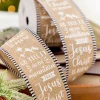 Decorator's Warehouse 2.5" x 10 Yard Tell It On The Mountain Ribbon > 2026 New Additions|Christmas Decor