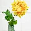 Decorator's Warehouse 29.5'' Yellow Mum Stem > Christmas Decor|Spring Florals