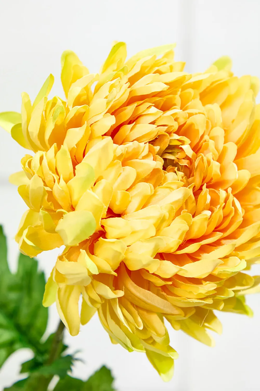 Decorator's Warehouse 29.5'' Yellow Mum Stem > Christmas Decor|Spring Florals